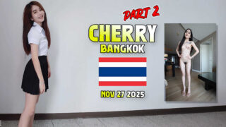 หนังโป๊ไทย JohntronX – Cherry Part 2 น้องเชอร์รี่สาวนักศึกษางานเย็ดรอบ 2 กับพี่จอห์นจับควยมาอมให้ฟินๆก่อนโดนจับซอยไม่ยั้ง